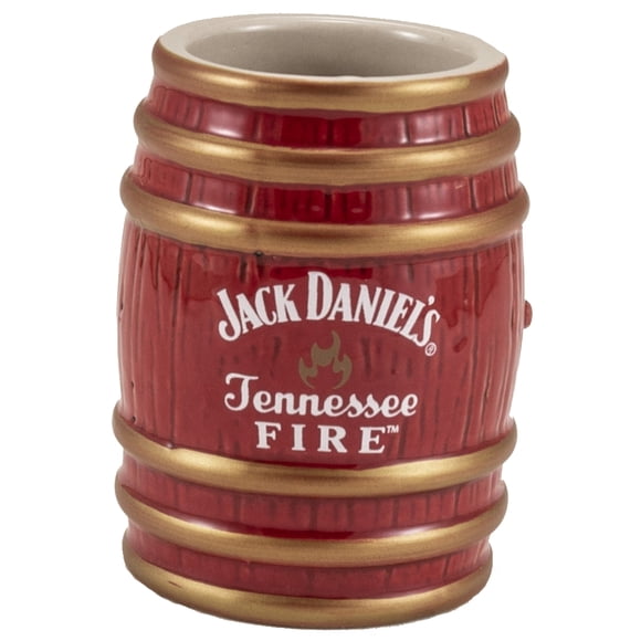 Jack Daniel's Tennessee Fire Barrel Ceramic Shot Glass