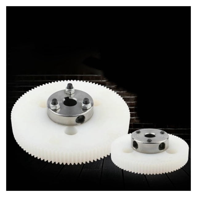 80/100 Teeth 14mm Bore 102/128mm O.D Nylon Timing Pulley For Engraving Machine ,Work Smooth and Silent