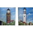 thumbnail image 3 of Ensemble de 2 Suspensions Murales Décoratives en Bois pour Phare, 3 of 3