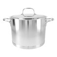 thumbnail image 1 of DEMEYERE Atlantis 7 8 L 18/10 Stainless Steel Stock Pot With Lid, 1 of 11