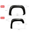 thumbnail image 2 of 2007-2013 GMC Sierra 1500 | 2007-2014 Sierra 2500 3500 HD | 6’6″ Bed and 8′ Bed | Not Compatible for Silverado | Bolt-Riveted Rugged Style Fender Flares | Paintable Smooth Wheel Flare Cover | 4 PCS, 2 of 11