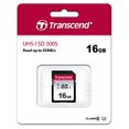 thumbnail image 3 of Transcend 300S - Flash memory card - 16 GB - UHS-I U1 / Class10 - SDHC UHS-I, 3 of 3