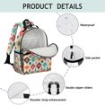 thumbnail image 4 of Studenty Pink School Backpack Adjustable Shoulder Straps Chest Strap Spacious Durable Bookbag For Student And Students, 4 of 6