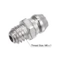 thumbnail image 3 of Unique Bargains Nickel-Plated Iron Straight Hydraulic Grease Fitting M6 x 1mm Thread 50 Pack, 3 of 5