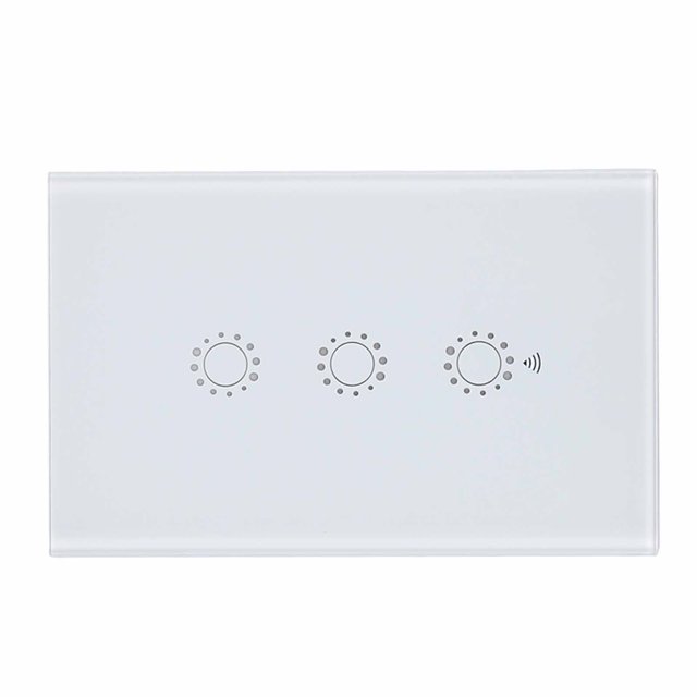 Wireless Touch Switch, Low Power Standby Touch Switch Panel, for Lamp Doorbell Light Electronic Equipment Access Control System