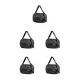 thumbnail image 1 of relayinert Foldable Storage Bag Travel Companion For All Occasions Waterproof Beach Bag black pantherpattern 5Set, 1 of 6