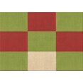 thumbnail image 1 of Ahgly Company Tapis d'Intérieur Lavables en Machine, Rectangle Transitionnel Brun Acajou, 5' x 8', 1 of 7