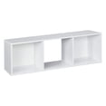 thumbnail image 3 of Closetmaid Home Stackable 3-Cube Cubeicals Organizer Storage, White (2 Pack), 3 of 4