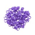 thumbnail image 2 of Poultry Foot Ring, Easy Identification Plastic PP Wear Resistant Chicken Foot Ring Classification  For Farm Purple 16mm/0.63in, 2 of 8
