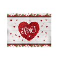 thumbnail image 1 of Kitchen Placemat Valentine'S Day Placemats Red Check Placemats 30X45Cm For Table Decoration Valentine'S Day Waterproof Table Placemats For Indoor Kitchen Decoration Dinner, Kitchen Placemat, 1 of 8