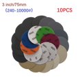 thumbnail image 4 of High Quality Silicon Carbide Sanding Discs 10PCS 3 Inch WetDry Sandpaper, 4 of 7