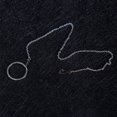 thumbnail image 4 of CBFFDC Collier de Perroquet Résistant à la Rouille Chaîne d'Entraînement Lisse Résistant aux Morsures Pivoine Volante Fournitures pour Animaux, 4 of 6