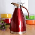 thumbnail image 2 of Abbracc Carafe Thermique à Café 1.5L, Garde l'Eau Chaude jusqu'à, Double Paroi Rouge, 2 of 9
