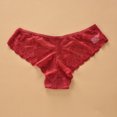 thumbnail image 2 of B91xZ Womens Underwear Underwear Coton Stretch Hipster Rouge XL, 2 of 5