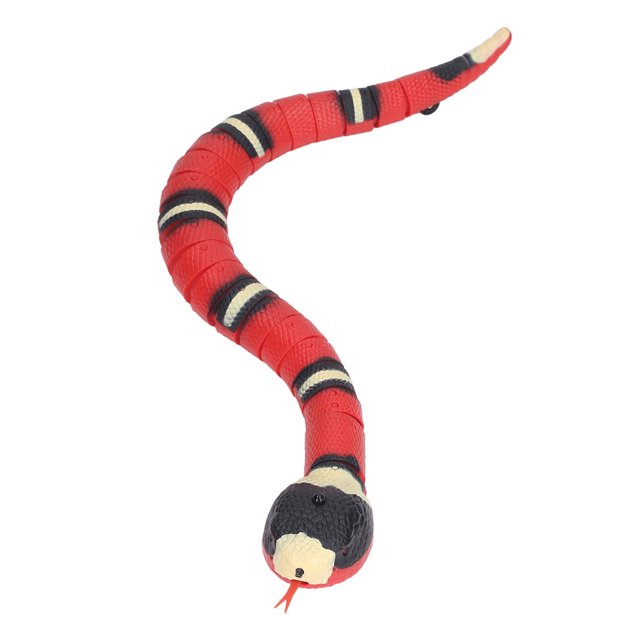 Remote Control Snake Toy, Obstacle Avoiding Swing Tail Snake Cat Toy For Birthday Gift