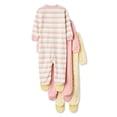 thumbnail image 2 of George Baby Girls' Sleeper 3-Pack, 2 of 2