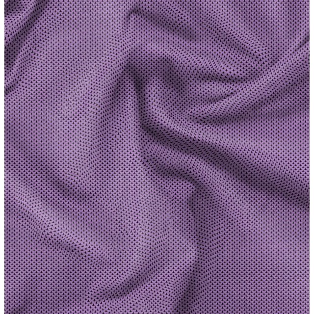 Soimoi Poly Georgette Fabric Fleur_de_lis Damask Print Fabric by Yard 52 Inch Wide