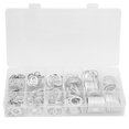 thumbnail image 2 of Assortiment de Rondelles en Aluminium, Usure 450Pcs Rondelle en Aluminium pour Charge Alternative pour Charge de Vibration, 2 of 8