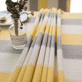 thumbnail image 5 of Nappe à Rayures Colorées Boho en Coton et Lin, Imperméable, Couvre-Table, Décoration de Table pour Salle à Manger, Restaurant, Fête, 5 of 5