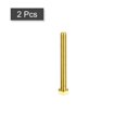 thumbnail image 3 of Unique Bargains Brass Hex Bolts, 5/16-18x3' 2 Pack Fully Thread Grade 4.8 Machine Screws, 3 of 4