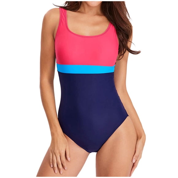 High Waist Bikini Swimsuit for Women Womens One-Piece Swimsuit with Micro Elastic Suspender and Open Back Bikini Swimsuit High Waist Swimsuit for Women High Cut Swimsuits for Women
