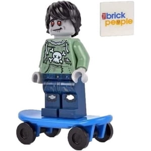 LEGO Minifigure Series: Zombie Skate Boarder Minifigure