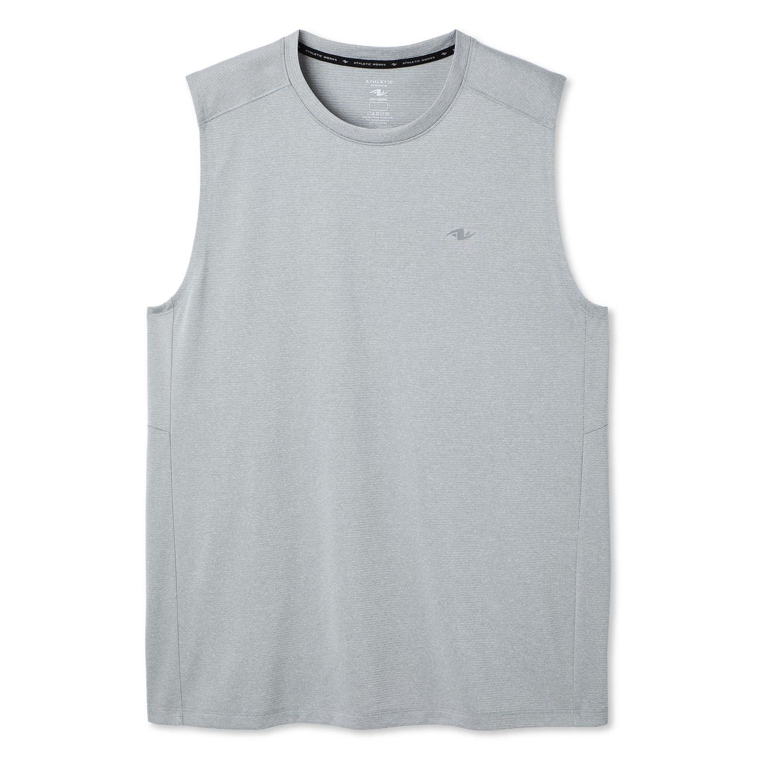 Athletic Works Men's Grid Mesh Muscle Tank