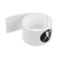 thumbnail image 1 of Unique Bargains 16" Racket Head Protection Tape, PU Tennis Racquet Head Guard for Tennis Practice Training, White, 1 of 6