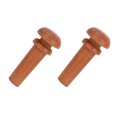 thumbnail image 2 of Embout de Queue de Violon, 2 Pcs Embout de Queue de Violon en Bois de Jujube Accessoires d'Instrument de Musique, 2 of 6