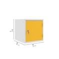 thumbnail image 3 of Casiers Cubiques de 15 Pouces - Carcasse Grise - Porte (Jaune), 3 of 5