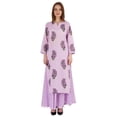 thumbnail image 1 of Phagun Ensemble Kurti et Jupe Ethnique Indien en Coton pour Femmes Tenue de Fête Robe Imprimée Tenue Traditionnelle, 1 of 7