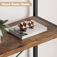 thumbnail image 4 of GloryStar Arched Bookshelf 5 Tier Bookcase Display Racks Tall Bookshelves Modern Storage Rack Shelf Large Wood Book Shelf for Bedroom, Living Room, Home Office, 4 of 7
