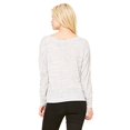 thumbnail image 2 of Bella + Canvas Ladies' Flowy Long-Sleeve Off Shoulder T-Shirt, 2 of 3