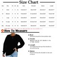 thumbnail image 3 of zanvin T-shirt Ample pour Femme Blouse à Manches Longues Col Rond Hauts Décontractés Chandail, 3 of 4