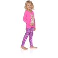 thumbnail image 3 of Komar Kids Girls' Pajama Cute Top and FunPants Sleepwear Set, 3 of 4
