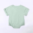 thumbnail image 3 of Timegard Newborn Onesie Toddler Boys Girls Short Sleeve Comfy Rompers Unisex Infant Outfits Solid Color, 3 of 6