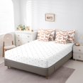 thumbnail image 4 of Ochre Yellow Cowhide Twin Comforter Set,7 Pieces Soft Microfiber Bull Cattle Cow Print Comforters with Fitted Sheet,Flat Sheets,and Pillowcases- Farmhouse Western Farm Animals Skin Bedding Sets, 4 of 5