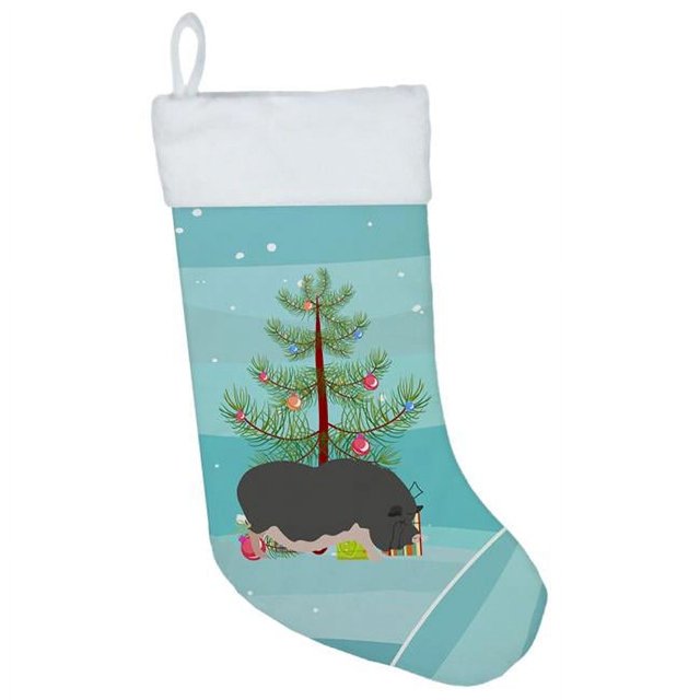 Carolines Treasures BB9308CS Vietnamese Pot-Bellied Pig Bas de Noël