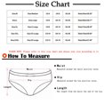 thumbnail image 2 of Culottes pour Femmes Taille Mi-Haute Fines Effet Rehausse-Fesses Aguichant Transparentes Aguichant en Dentelle, 2 of 8