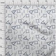 thumbnail image 2 of oneOone Cotton Flex Fabric Line Geometric Printed Fabric 1 Yard 40 Inch Wide, 2 of 4