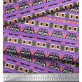 thumbnail image 3 of Soimoi Poly Georgette Fabric Aztec Southwestern Printed Craft Fabric by The Yard 52 Inch Wide, 3 of 3