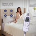 thumbnail image 4 of Thermylux Electric Blanket Full 72"x84" Heated Electric Blankets 10 Heating Levels 8 Hours Auto Off Fast Heating and Overheat Protection ETL Certified Mac, 4 of 7