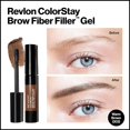 thumbnail image 2 of Revlon ColorStay Brow Fiber Filler, Waterproof Eyebrow Enhancer Gel, 302 Warm Brown, 2 of 12