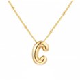 thumbnail image 3 of LYMAYTER Collier Pendentif Initial pour Femmes - Lettre Ballon, Ajustable-Cyclable, 3 of 7