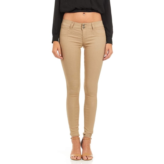Cover Girl by COVER GIRL Plus Size Skinny Jeans with Hyper Stretch Soft Denim, Cute, 6 Color, Size 6