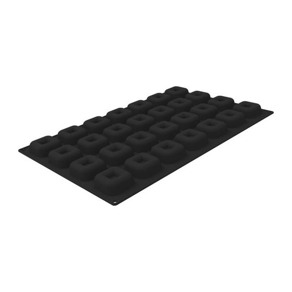 Silikomart Moule Carré en Silicone à 28 Cavités, 24 Po de Longueur x 16 Po de Largeur x 2 Po de Hauteur
