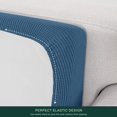 thumbnail image 4 of CHUN YI 1 Piece Cushion Cover Spandex Stretch Textured Grid Box Cushion Seat Slipcover, 4 of 6