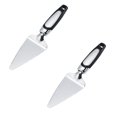 thumbnail image 1 of Oleegame 2PC Tomato Slicer And Lemon Slicer Stainless Triangular Shovel Shovel Cooking Steel Cake Cheese Shovel Shovel Pizza Kitchen，Dining & Bar, 1 of 9