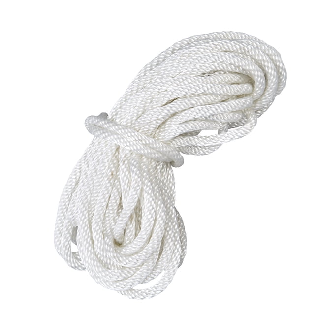 10m/32.8ft Long Nylon Starter Cord, Pull Rope for Large Lawn Mowers, Trimmers, Chain Saws, Generators, Wear Resistant