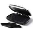 thumbnail image 1 of Starfrit Grill And Panini Press With Ceramic Coating - Non-Stick Coating - PFAS-Free - Removable Fat And Oil Collection - White, 1 of 1